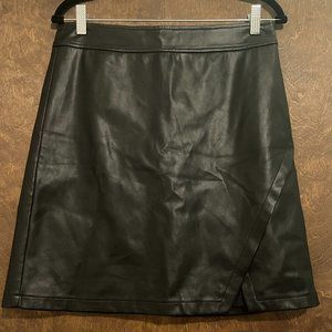 Loft Faux Leather Skirt